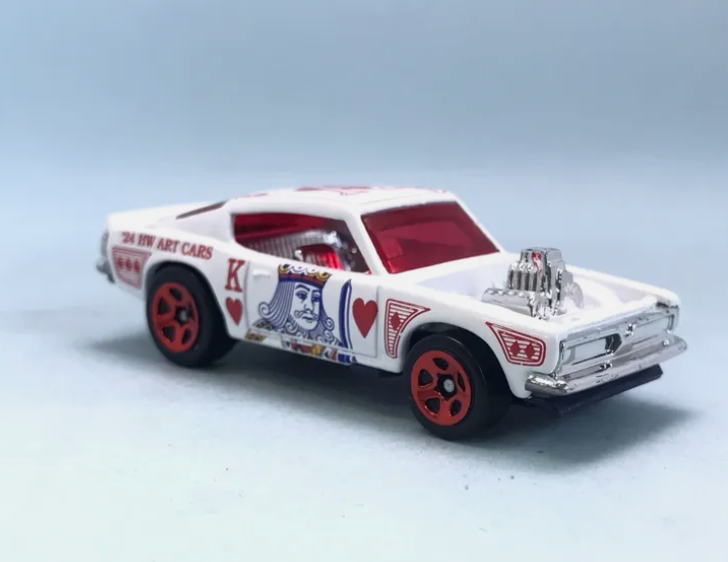 Hot Wheels 2024 #152/250 King Kuda, NEW/LOOSE, white