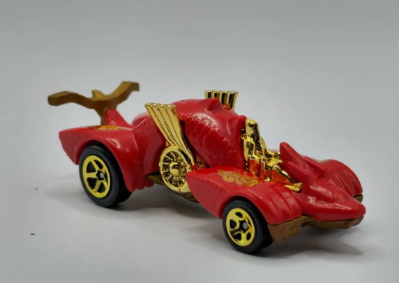 Hot Wheels 2024 #052/250 Knight Draggin', NEW/LOOSE, red