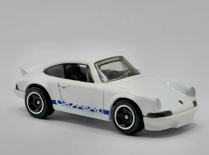 Hot Wheels 2023 #125/250 Porsche 911 Carrera RS 2.7, PREOWNED/LOOSE, white