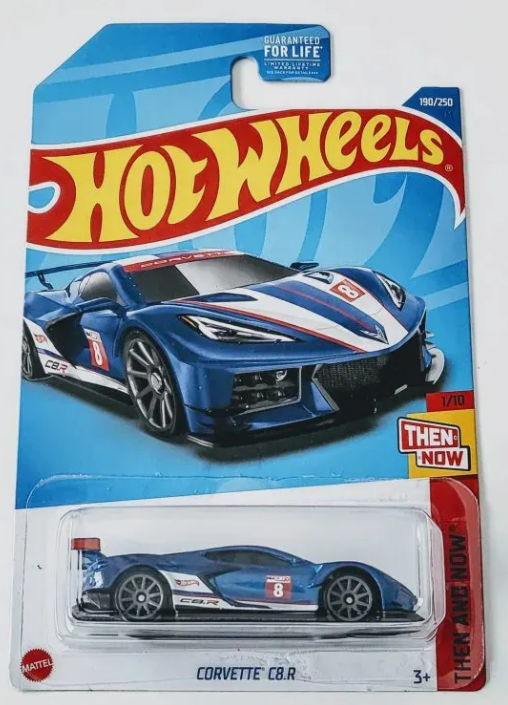 Hot Wheels 2022 #190/250 Corvette C8.R, blue