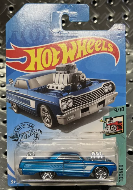 Hot Wheels 2020 #058/250 '64 Chevy Impala, blue