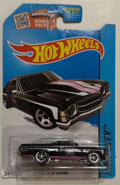 Hot Wheels 2013 HW City Series #018/250 '71 El Camino, black