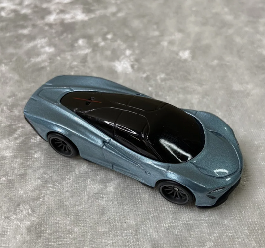 Hot Wheels 2022 Car Culture Exotic Envy 2/5 McLaren Speedtail, PREOWNED/LOOSE, ice blue