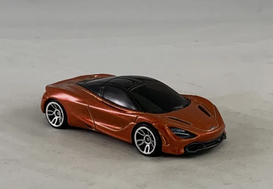 Hot Wheels 2018 #178/365 McLaren 720S, PREOWNED/LOOSE, orange