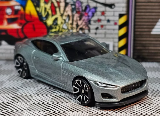Hot Wheels 2021 #025/250 2020 Jaguar F-type, NEW/LOOSE, silver
