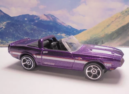 Hot Wheels 2023 #195/250 '69 Shelby GT-500, NEW/LOOSE, metalflake purple