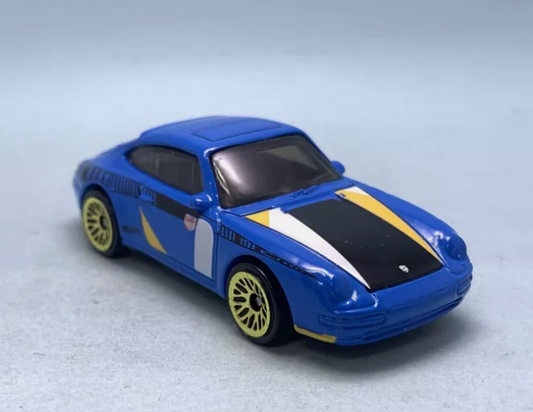 Hot Wheels 2024 #174/250 '96 Porsche Carrera, NEW/LOOSE, blue