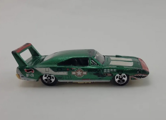 Hot Wheels 1998 Flying Aces Series #1/4  '70 Dodge Charger Daytona, NEW/LOOSE, green