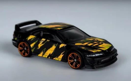 Hot Wheels 2024 Neon Speeders Mix A 7/8 Custom '01 Acura Integra GSR, NEW/LOOSE, black