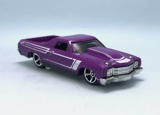 Hot Wheels 2024 #132/250 '71 El Camino, NEW/LOOSE, purple