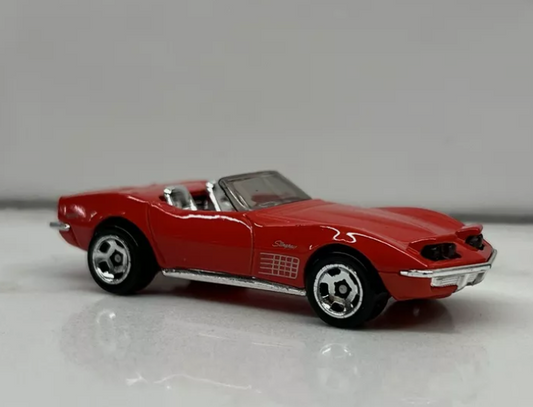 Hot Wheels 2024 #047/250 '72 Stingray Convertible, NEW/LOOSE, red