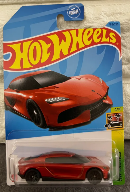 Hot Wheels 2023 #188/250 Koenigsegg Gemera, candy apple