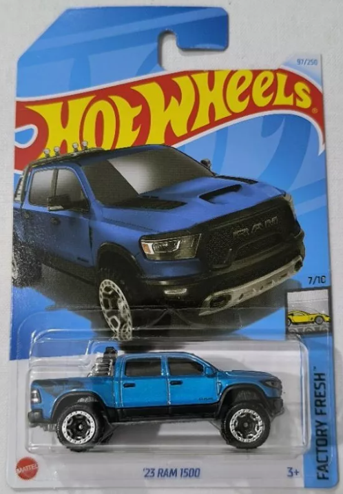 Hot Wheels 2024 #097/250 '23 Ram 1500, blue