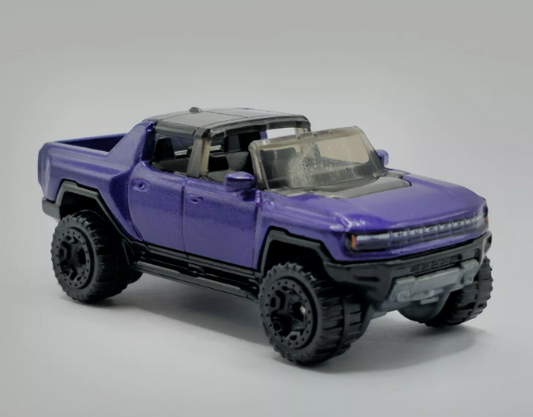 Hot Wheels 2024 #062/250 GMC Hummer EV, NEW/LOOSE, purple