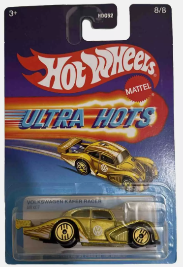 Hot Wheels 2024 Ultra Hots Mix A 8/8, Volkswagon Kafer Racer, spectraflame yellow