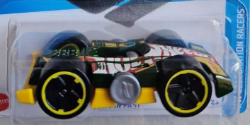 Hot Wheels 2024 #103/250 Flippin' Fast, NEW/LOOSE, dark green