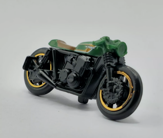 Hot Wheels 2024 #049/250 Honda CB750 Cafe, NEW/LOOSE, green