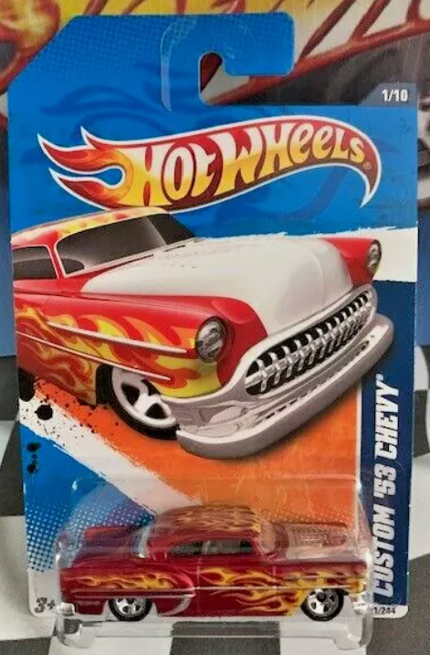 Hot Wheels 2011 Heat Fleet 1/10 Custom '53 Chevy, red