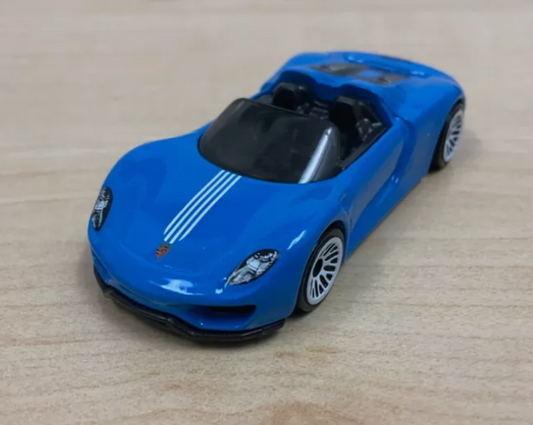 Hot Wheels 2020 #094/250 Porsche 918 Spyder, NEW/LOOSE, blue