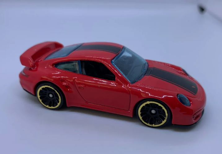 Hot Wheels 2019 Multipack Exclusive Porsche 911 GT2, PREOWNED/LOOSE, red