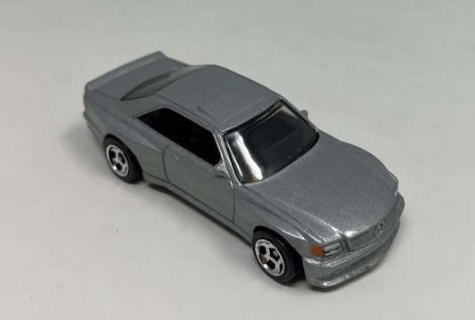 Hot Wheels 2023 #150/250 '89 Mercedes-Benz 560 SEC AMG, NEW/LOOSE, silver