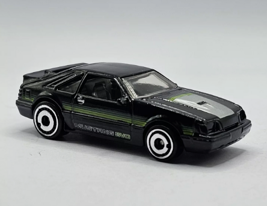 Hot Wheels 2023 #025/250 '84 Mustang SVO, NEW/LOOSE, black