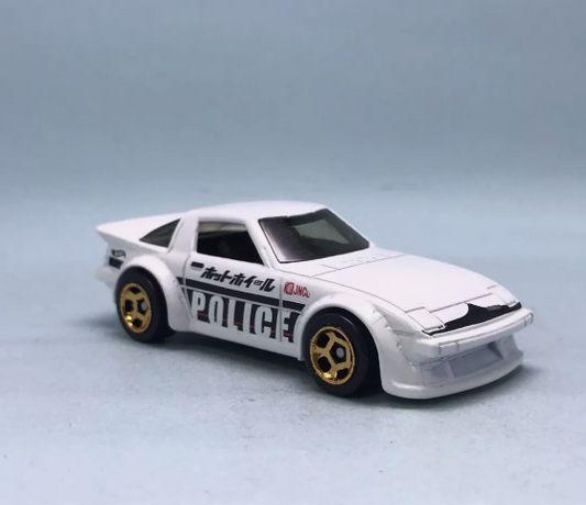 Hot Wheels 2024 #080/250 Mazda RX-7, NEW/LOOSE, white