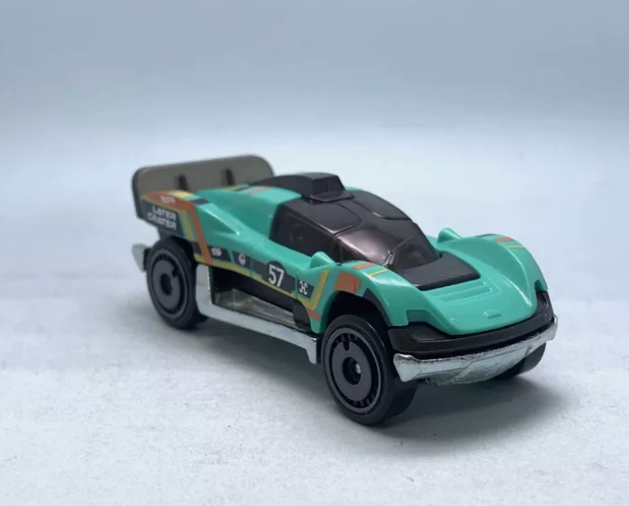 Hot Wheels 2024 #166/250 Later Crater, NEW/LOOSE, aqua