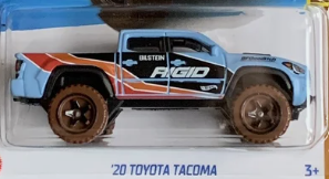 Hot Wheels 2024 #198/250 '20 Toyota Tacoma, NEW/LOOSE, cavalry blue