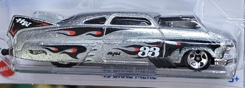 Hot Wheels 2024 #215/250 '49 Drag Merc, NEW/LOOSE, silver