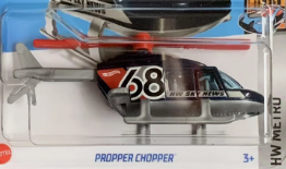 Hot Wheels 2024 #148/250 Propper Chopper, NEW/LOOSE, black