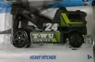 Hot Wheels 2024 #135/250 Heavy Hitcher, NEW/LOOSE, gray/green