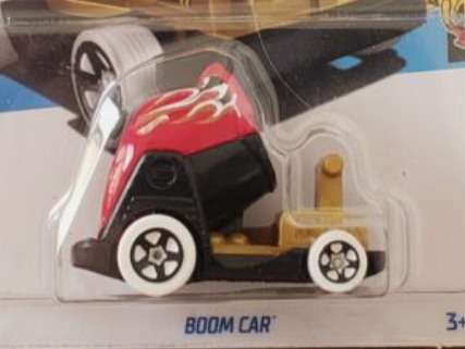 Hot Wheels 2024 #094/250 Boom Car, NEW/LOOSE, red & black