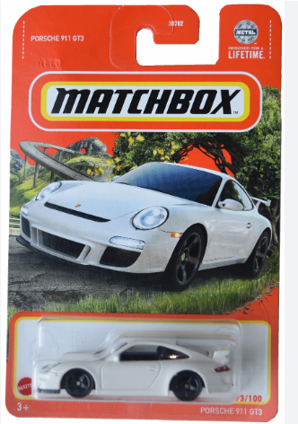 Matchbox 2024 #073/100 Porsche 911 GT3, white