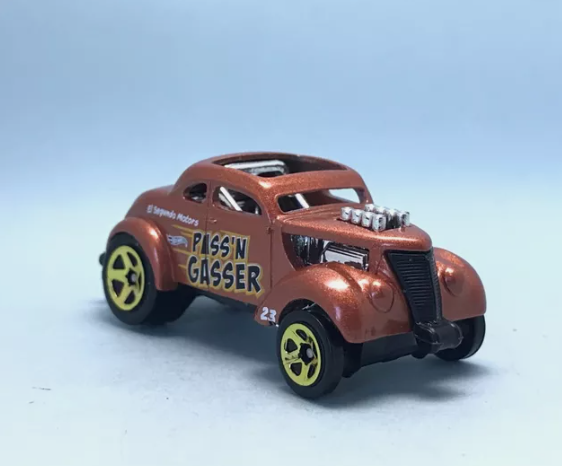 Hot Wheels 2023 #212/250 Pass'n Gasser, NEW/LOOSE, metalflake brown