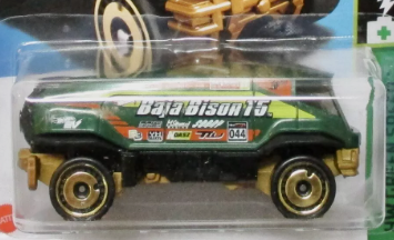 Hot Wheels 2023 #143/250 Baja Bison T5, NEW/LOOSE, green