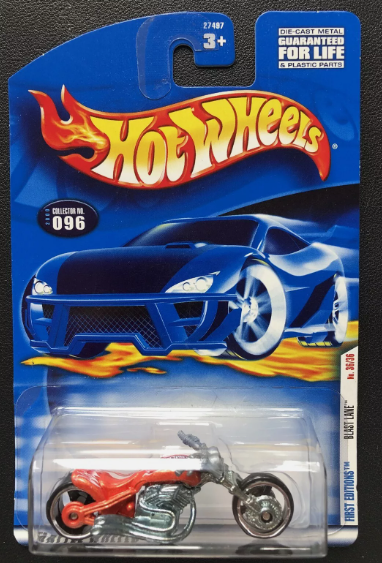 Hot Wheels 2000 First Editions #36/36 Blast Lane, orange