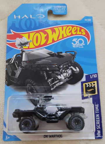 Hot Wheels 2017 #054/365 ONI Wart Hog, black