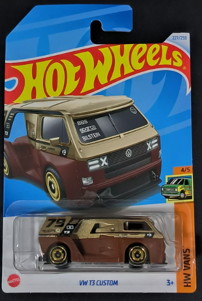 Hot Wheels 2024 #227/250 VW T3 Custom, gold