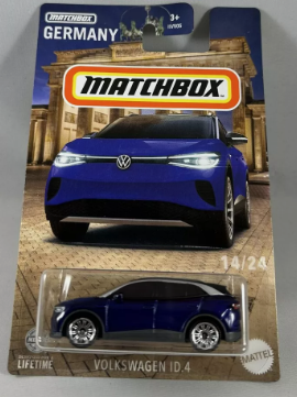 Matchbox 2024 European Streets #14/24 Volkswagen ID.4, blue