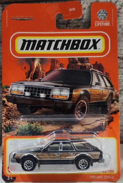 Matchbox 2024 #022/100 1980 AMC Eagle, black