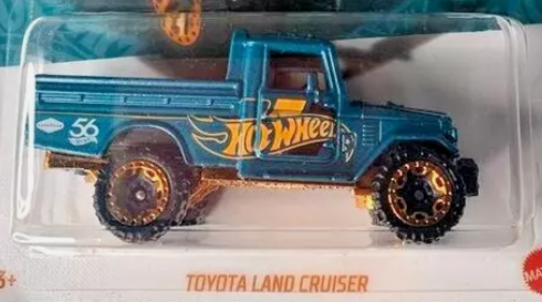 Hot Wheels 2024 56th Anniversary, Toyota Land Cruiser, NEW/LOOSE