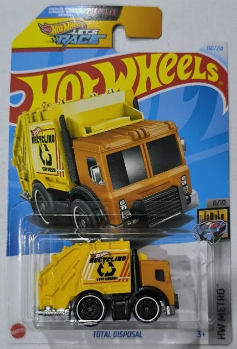 Hot Wheels 2024 #160/250 Total Disposal, orange