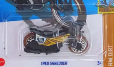 Hot Wheels 2024 #234/250 Tred Shredder, NEW/LOOSE, black