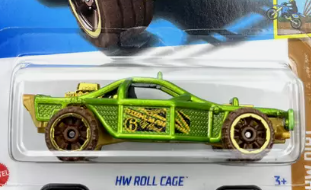 Hot Wheels 2024 #233/250 HW Roll Cage, NEW/LOOSE, green