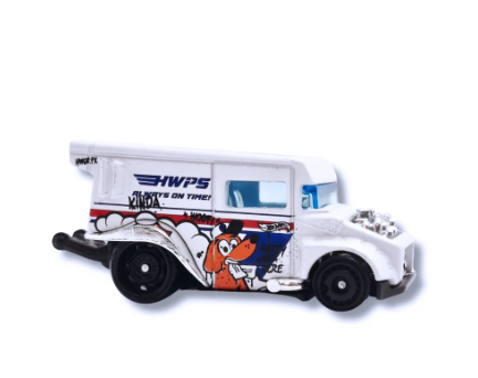 Hot Wheels 2024 #164/250 Mailed It!, NEW/LOOSE, white