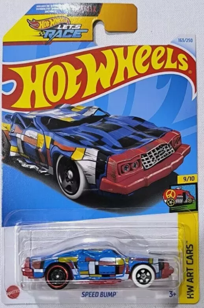 Hot Wheels 2024 #163/250 Speed Bump, blue