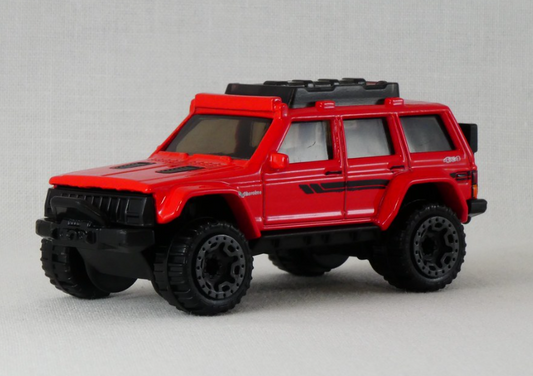 Hot Wheels 2022 #150/250 '95 Jeep Cherokee, NEW/LOOSE, red