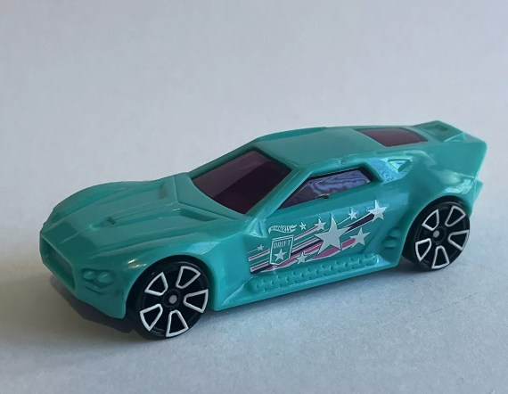 Hot Wheels 2024 Multipack Exclusive Bullet Proof, NEW/LOOSE, cyan