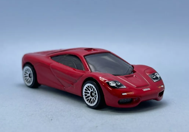 Hot Wheels 2024 #243/250 McLaren F1, NEW/LOOSE, red